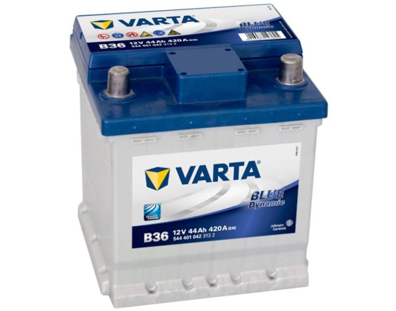 Varta 5444010423132 Starterbatterie in Spezial Transportverpackung und Auslaufschutz Stopfen von Varta