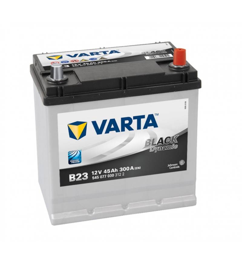 Varta 5450770303122 Autobatterien Black Dynamic B23 12 V 45 mAh 300 A von Varta