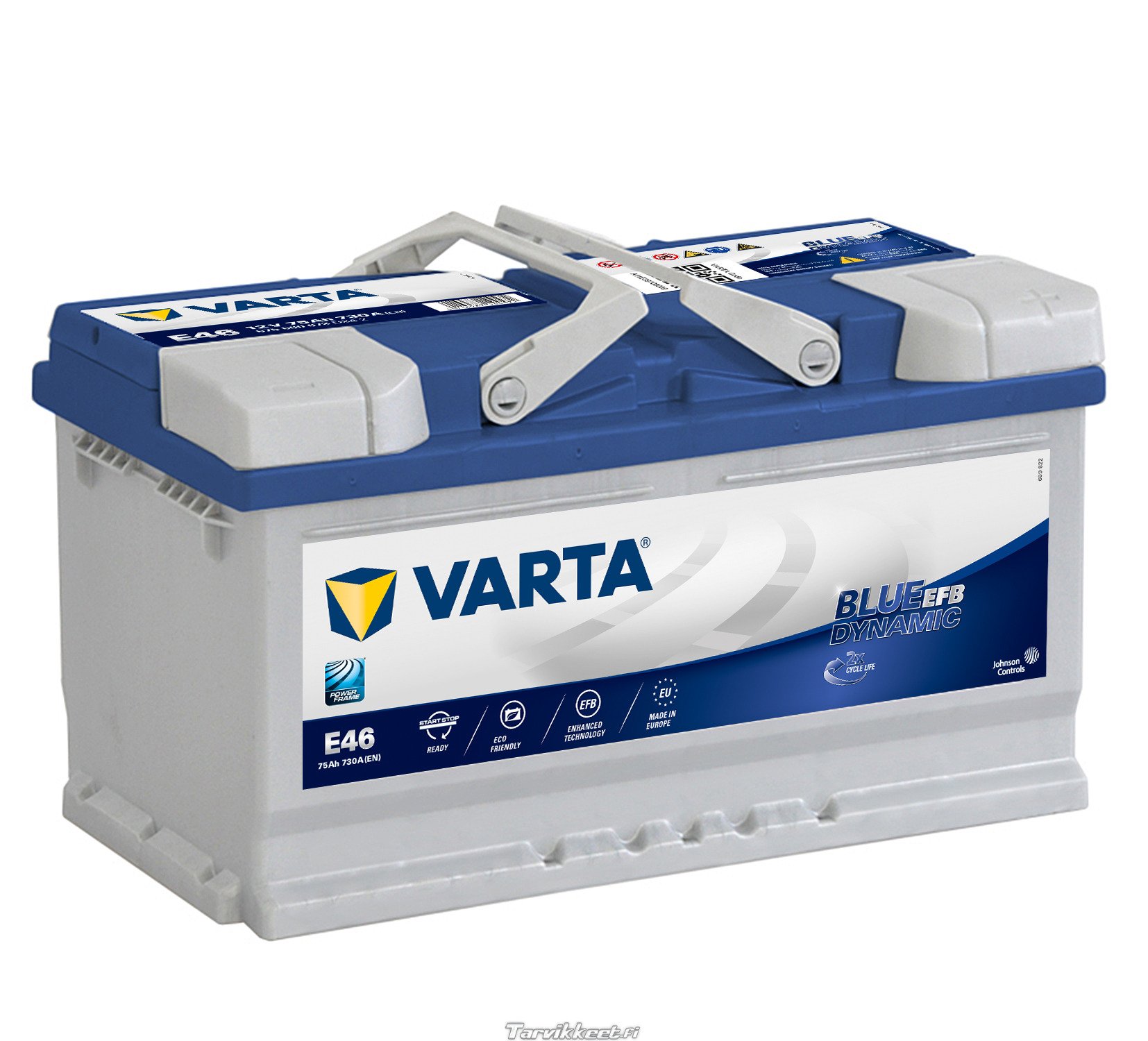 Varta 575500073D842 Autobatterien Blue Dynamic EFB 12 V 75 mAh 730 A von Varta