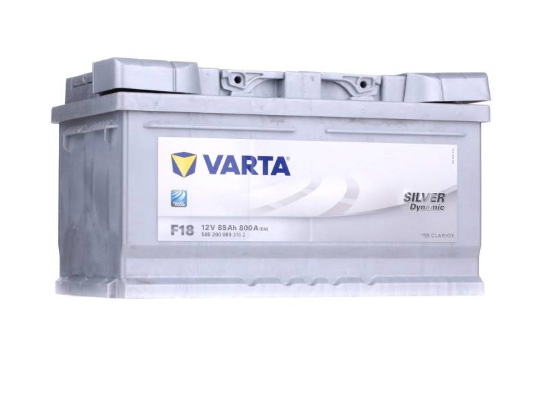 VARTA Silver Dynamic F18 Autobatterie 12V 85Ah 800A von Varta