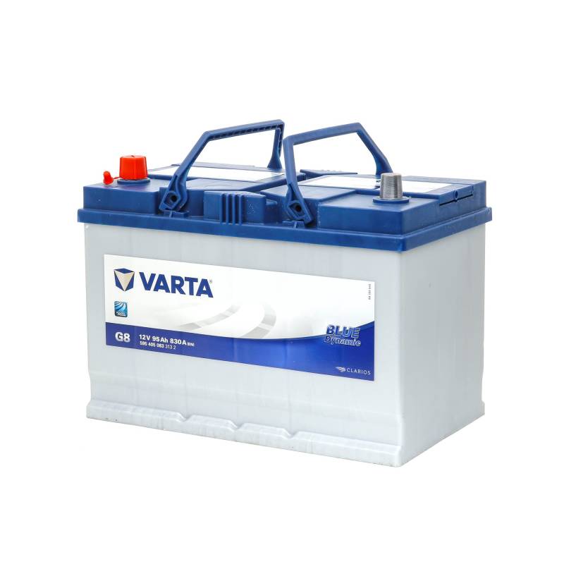 Varta 5954050833132 Autobatterien Blue Dynamic G8 12 V 95 mAh 830 A von Varta