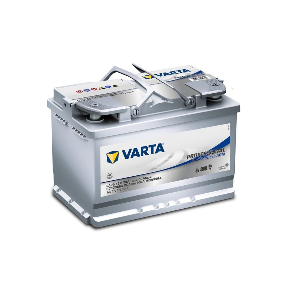 Varta 840070076C542 Black Dynamic Autobatterien 12 V 53 mAh von Varta