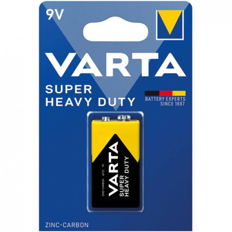 Varta Batterie Alkali 6 LR 61 (9V) - Superlife (2022) von Varta