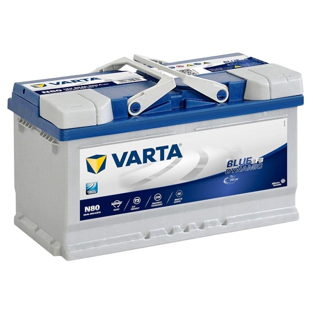 Varta Blue Dynamic EFB N80, 80 Ah 800 A von Varta