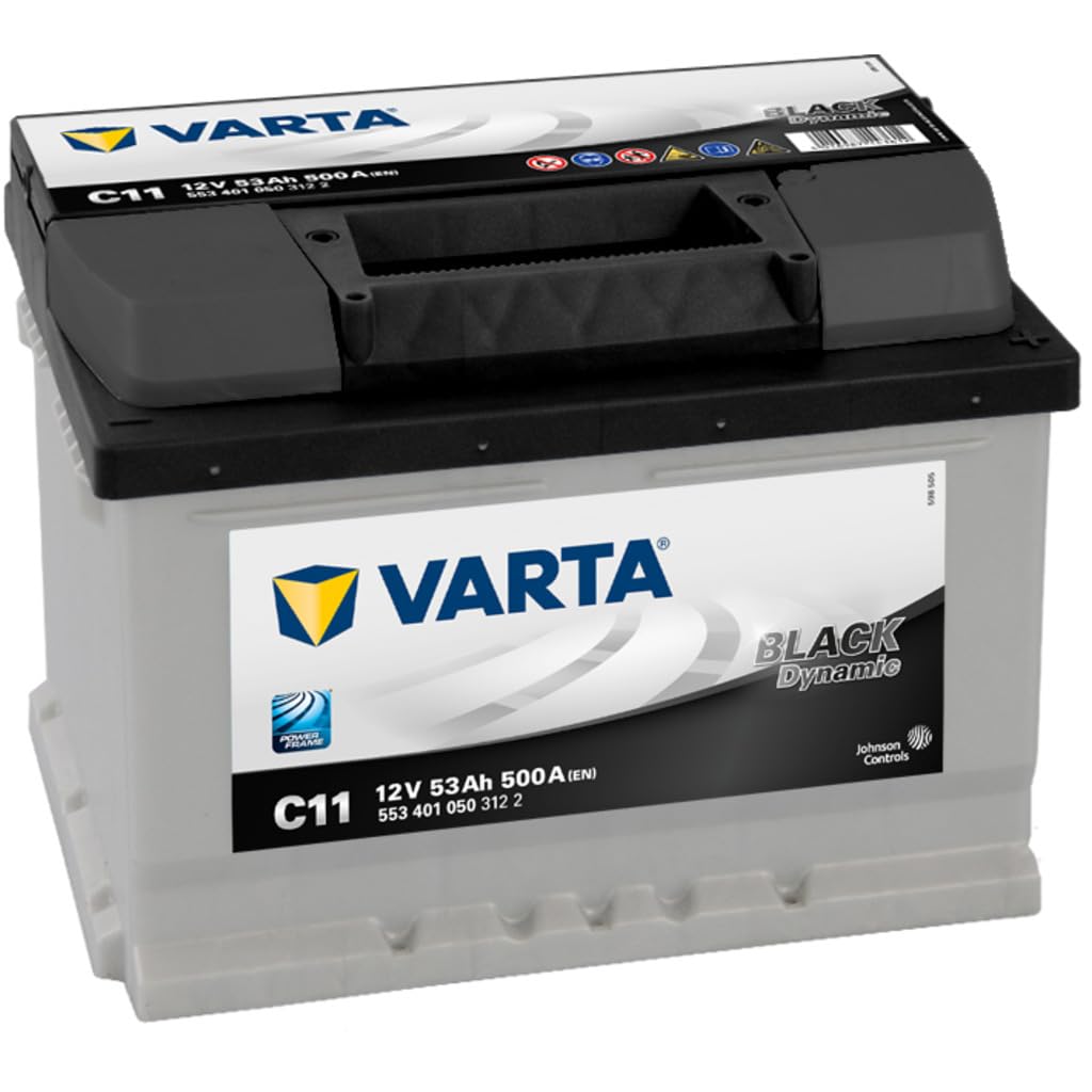 Varta C11 Black Dynamic Car Battery - 553 401 050 von Varta