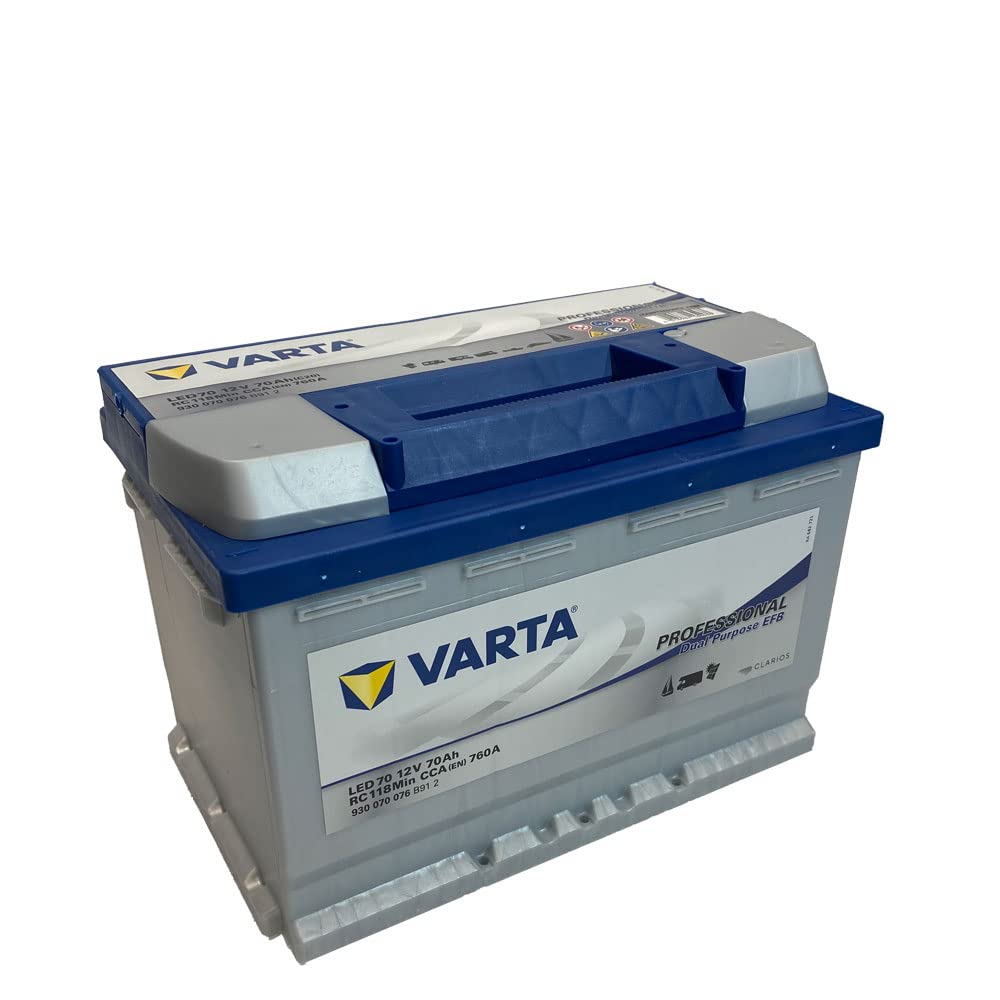 Batterie Varta Professional Dual Purpose EFB LED 70 12V 70AH 760 AMPS von Varta