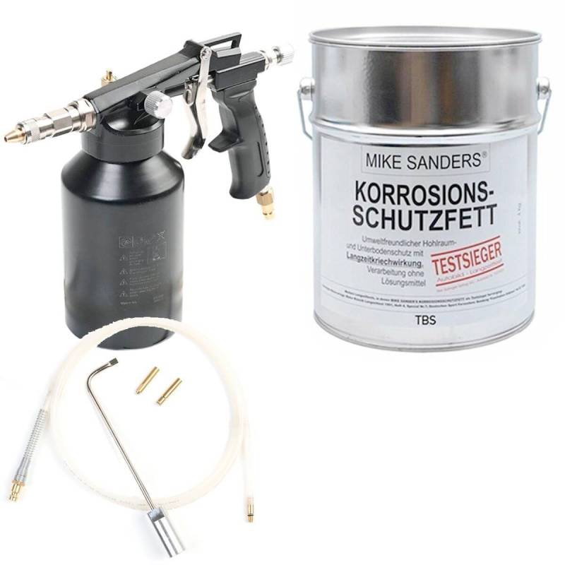 Druckbecherpistole HSDR 3300 Set mit 2 Sonden u. 4kg Mike Sanders von Vaupel