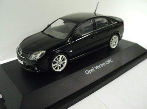 Vauxhall Vectra Opc Modellauto – Schwarz, Maßstab 1:43, Metall, Sport, Kurbel, Windbetrieben, Realistisches Design, Kinder (unisex) von Vauxhall