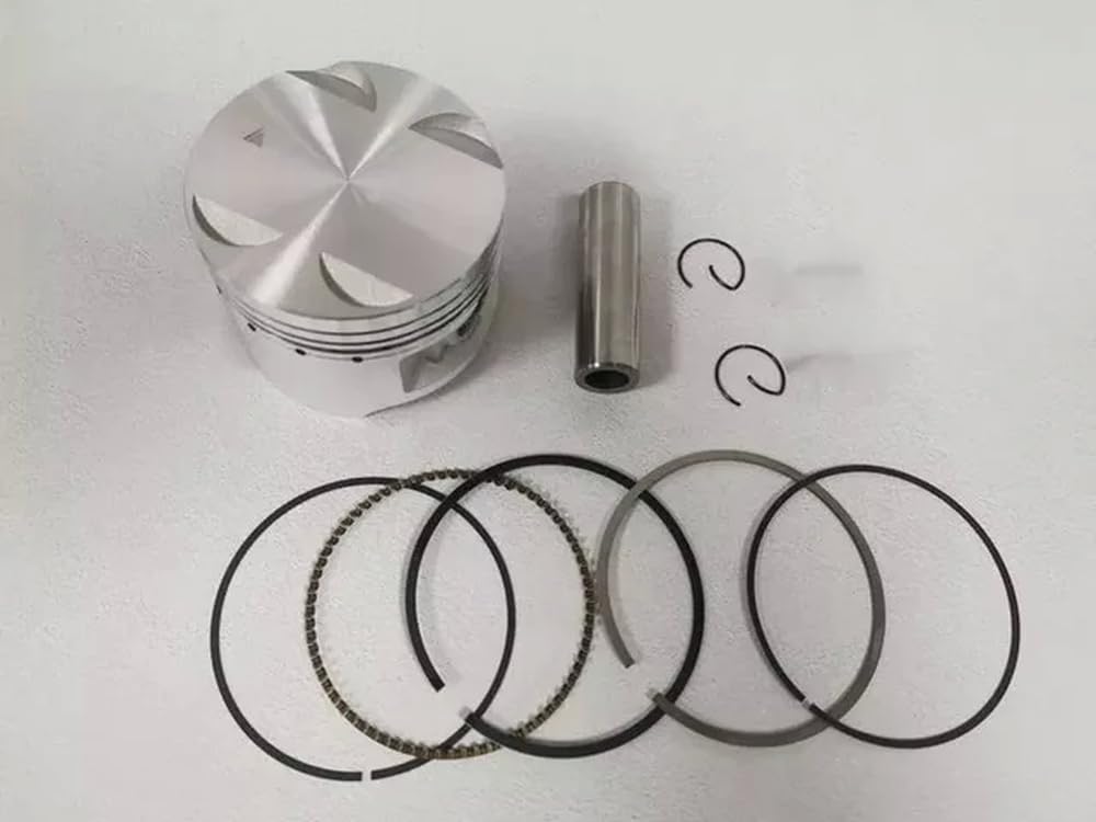 Kolbenringsatz 72 mm, kompatibel mit GN250 DR250 GZ250 TU250 Motorradmotor-Ersatzteilen Kompatibel mit GN DR GZ TU 250-Modelle(Piston kit 0.25) von VbCLKG