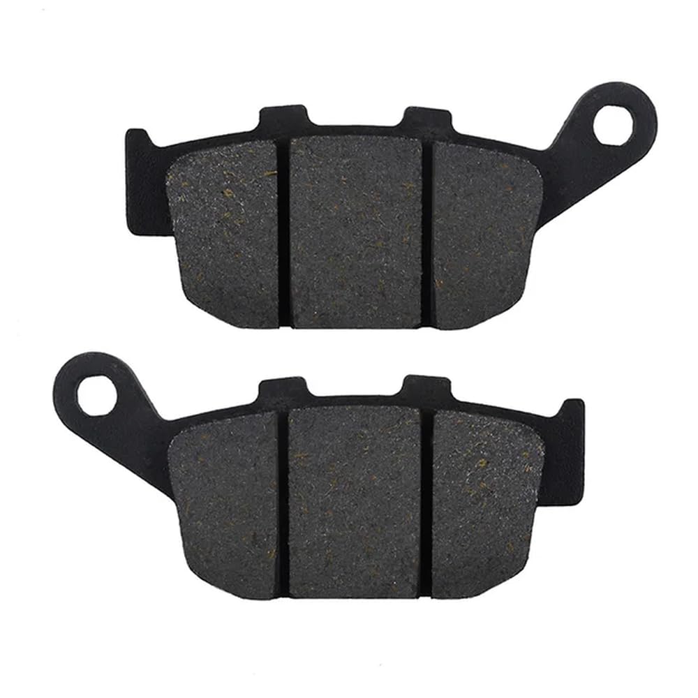 Motorrad-Bremsbeläge vorne und hinten, kompatibel mit VTR250 CBR250R CBR300R CBR300F CB300F CB500F CB500X CBR500R(1 pair Rear Pads) von VbCLKG