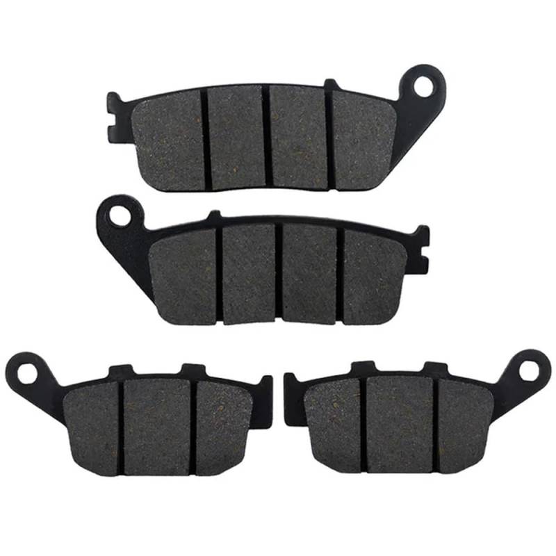 Motorrad-Bremsbeläge vorne und hinten, kompatibel mit VTR250 CBR250R CBR300R CBR300F CB300F CB500F CB500X CBR500R(Front and Rear Pads) von VbCLKG