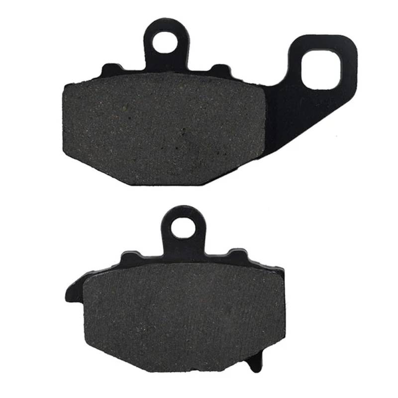 Motorrad Vorne Hinten Bremsbeläge Und Scheiben Kit Kompatibel Mit ER6F EX650 ER6N ER650 2006-2011 KLE650 2007-2011 Z750S ZR750(Rear Brake Pads) von VbCLKG