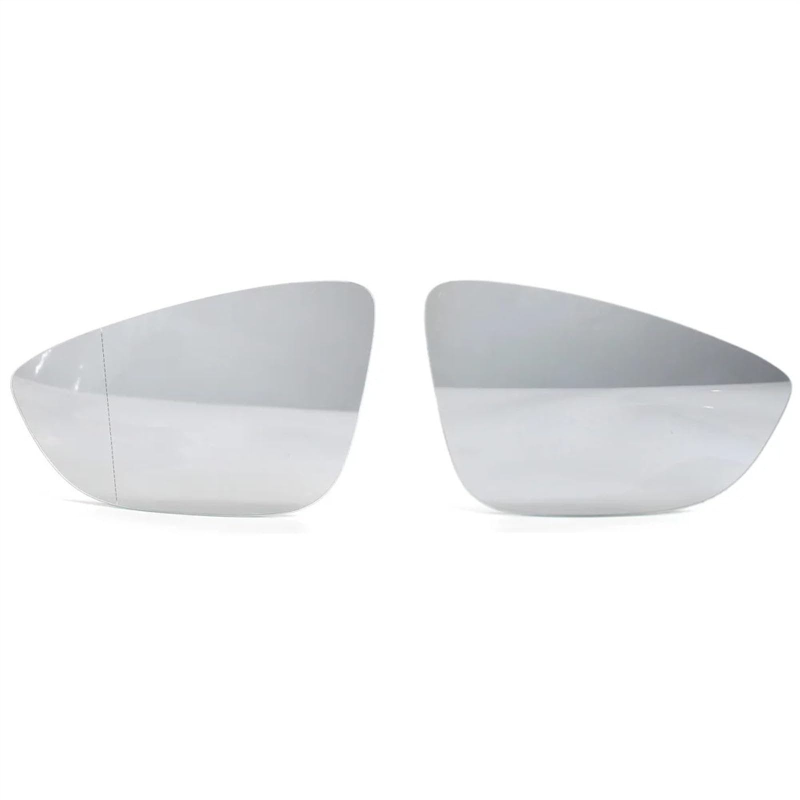 Außenspiegel Glas Für VW Für Jetta 6 MK6 EU Für Modell 2011-2017 Autospiegel Autotür Außenspiegel Rückspiegel Beheizter Seitenrückspiegel Glas Umkehrlinse Rückfahrglas Spiegel(A Pair White) von Vdifsvb