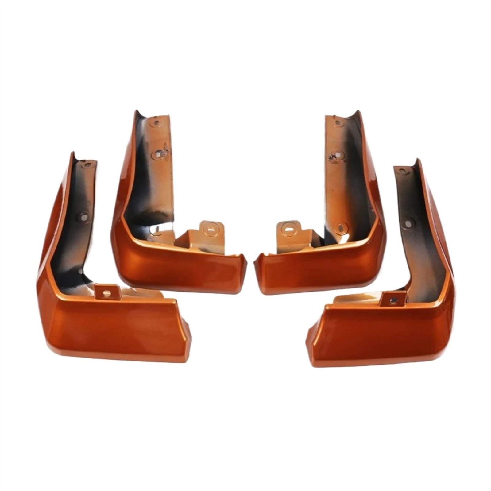 Auto SchmutzfäNger Für Civic 10. FC1 2019 2020 2021 Auto- Vorne Hinten Schutz Schmutzfänger Kotflügel Für Kotflügel Abdeckung Zubehör 4 Teile/Satz Mud Flaps(Orange) von Vdifsvb