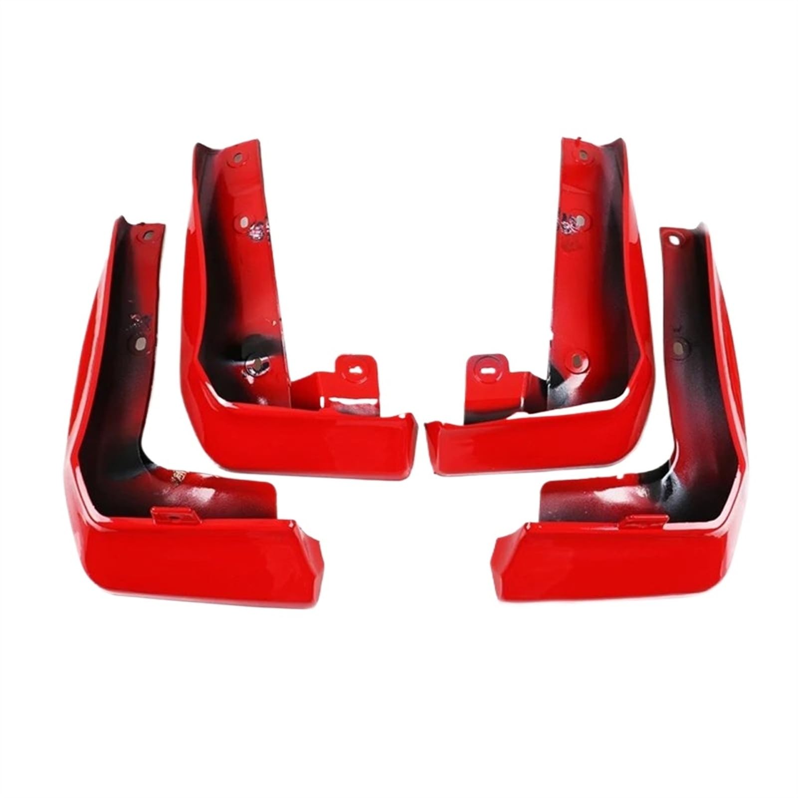 Auto SchmutzfäNger Für Civic 10. FC1 2019 2020 2021 Auto- Vorne Hinten Schutz Schmutzfänger Kotflügel Für Kotflügel Abdeckung Zubehör 4 Teile/Satz Mud Flaps(Red) von Vdifsvb