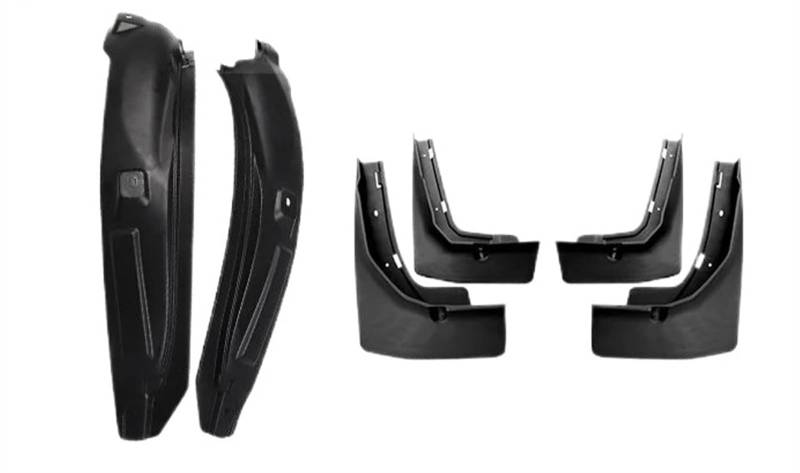 Auto SchmutzfäNger Für GAC Für Trumpchi GS8 2023 2024 Schmutzfänger Spritzschutz Kotflügel Schmutzfänger Vorne Hinten Für Kotflügel Auto Autozubehör Mud Flaps(Petrol Version 6pcs) von Vdifsvb