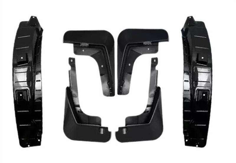 Auto SchmutzfäNger Für Geely Für ZEEKR 001 EV 2022 2023 Zubehör Schmutzfänger Spritzschutz Für Kotflügel Vorne Hinten Rad Auto Kotflügel Mud Flaps(6 PCS) von Vdifsvb