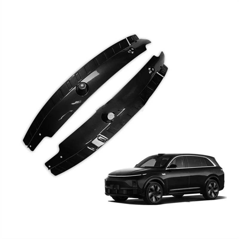 Auto SchmutzfäNger Für Li Für Lixiang L7 2022 2023 Auto Hinterrad Schlamm Für Kotflügel Kotflügel Abdeckung Schutz Zubehör Mud Flaps(Black 2pcs) von Vdifsvb