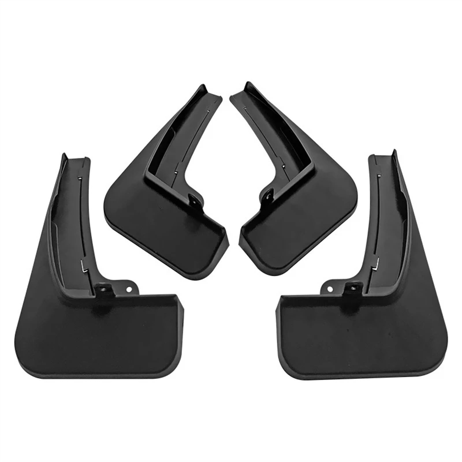 Auto SchmutzfäNger Für Li Für Lixiang L7 L8 L9 2022 2023 Auto Zerstörungsfreie Backfarbe Vordere Hinterräder Kotflügel Radschutz Zubehör Mud Flaps(for L8 Black) von Vdifsvb