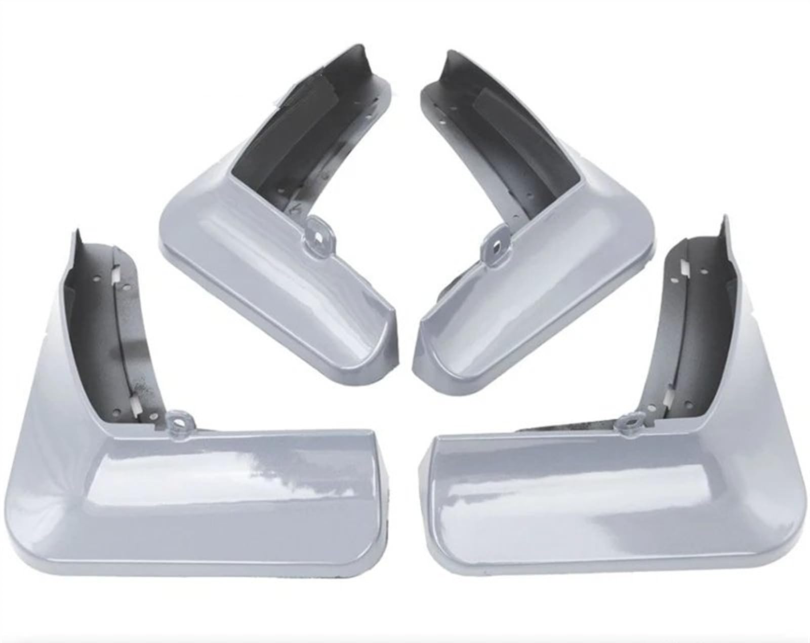 Auto SchmutzfäNger Für Li L9 L 9 2021 2022 2023 Kotflügel Schmutzfänger Spritzschutz Vorne Hinten Räder Kotflügel Auto Zubehör Schmutzfänger Mud Flaps(Silber) von Vdifsvb