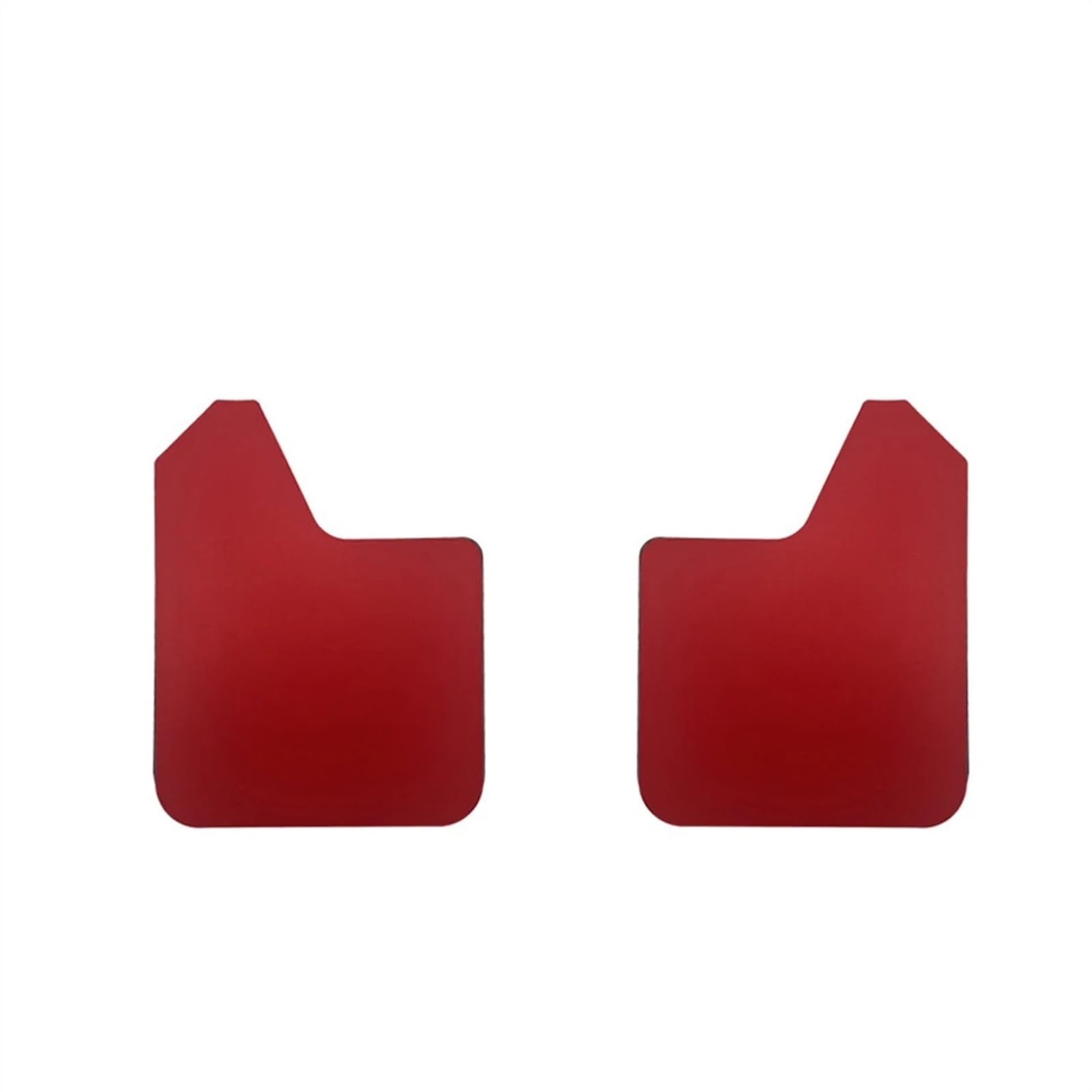 Auto SchmutzfäNger Rally Sport Universal Schmutzfänger Schmutzfänger Spritzschutz Kotflügelverbreiterungen Vorne Hinten Für Auto Pickup SUV Van Truck Mud Flaps(2pcs red) von Vdifsvb