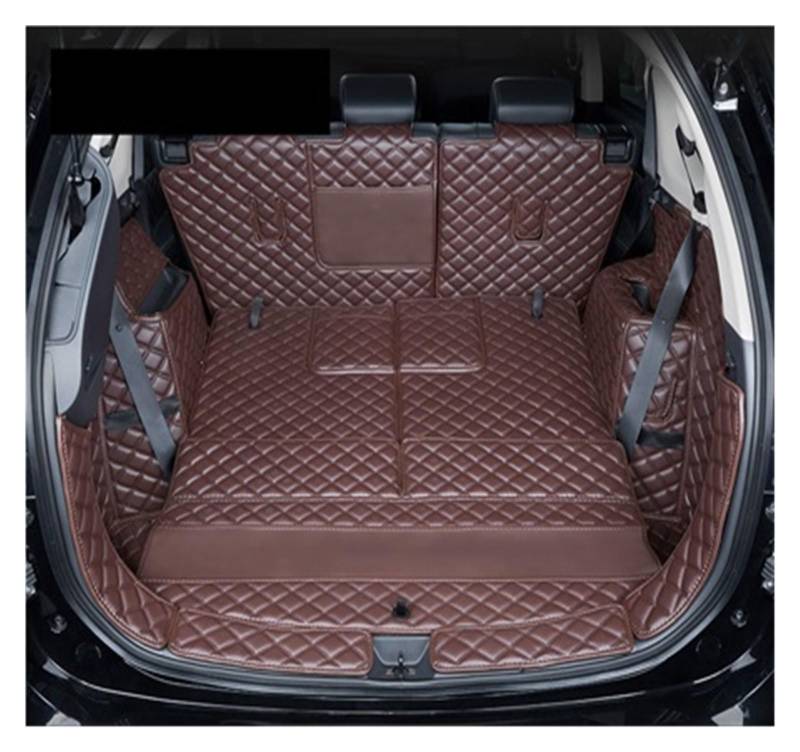 Kofferraumschutz Für Mitsubishi Für Outlander 2013 2014 2015 2016 2017 2018 2019 2020 2021 Stamm Matte Kofferraum Schutzmatten(Coffee-B) von Vdifsvb