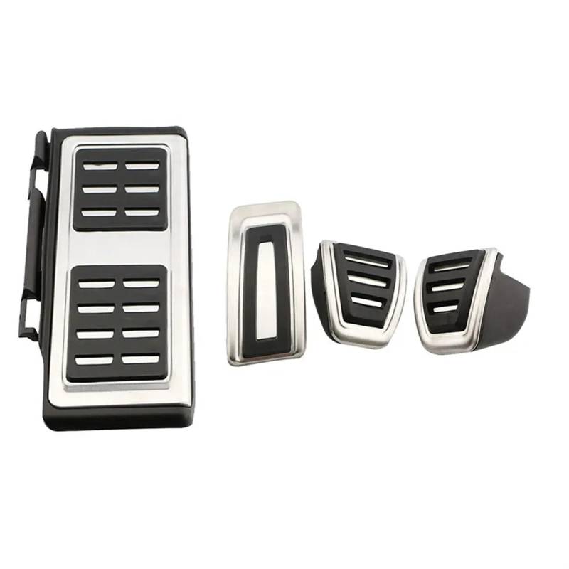 Pedalkappen FÜR Ford FÜR Tourneo FÜR Connect 2020 2021 2022 Beschleunigerbremse Kein Bohren Restfoot Pedal Pads Auto Pedale Pedalauflage(4 Piece) von Vdifsvb