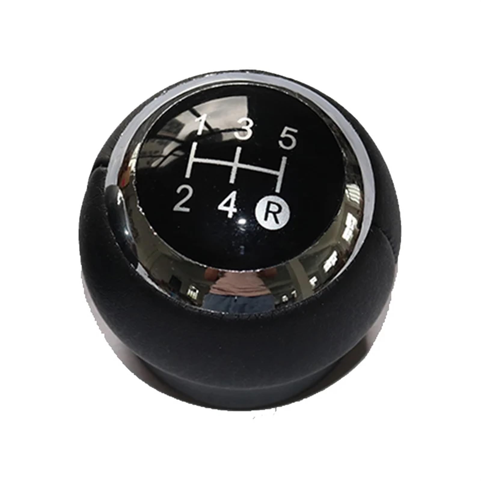 Schalthebel Knopf Für Toyota Für Avensis III T27 Für Von 2008-2015 5/6 Geschwindigkeit PU Manuelle Getriebe Shift Knob Kopf Getriebe Abdeckung Shift Hebel Stick Schaltknauf(5 Speed Black) von Vdifsvb