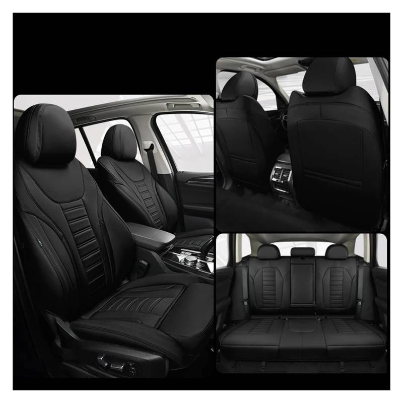 Vdifsvb Autositzbezüge Für Jeep Für Compass Für Patriot Für Grand Für Cherokee Wk2 Für Renegade Für Wrangler Jl Auto Sitzbezüge Auto Sitzbezüge(5Piece-Black) von Vdifsvb