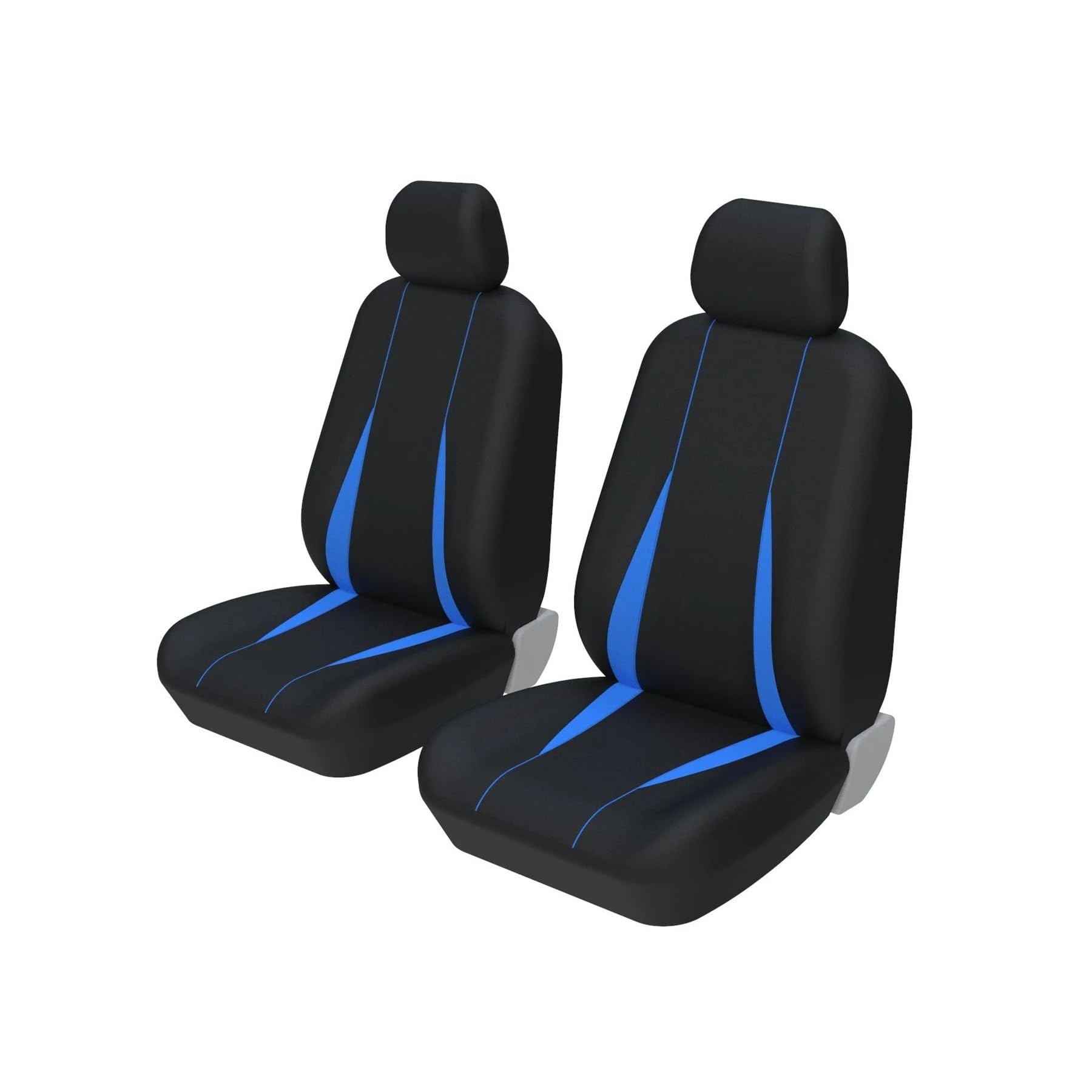 Vdifsvb Autositzbezüge Für Skoda Für Octavia Autositzbezüge Komplettset Universal Auto Sitzbezüge(Front Pair Blue) von Vdifsvb