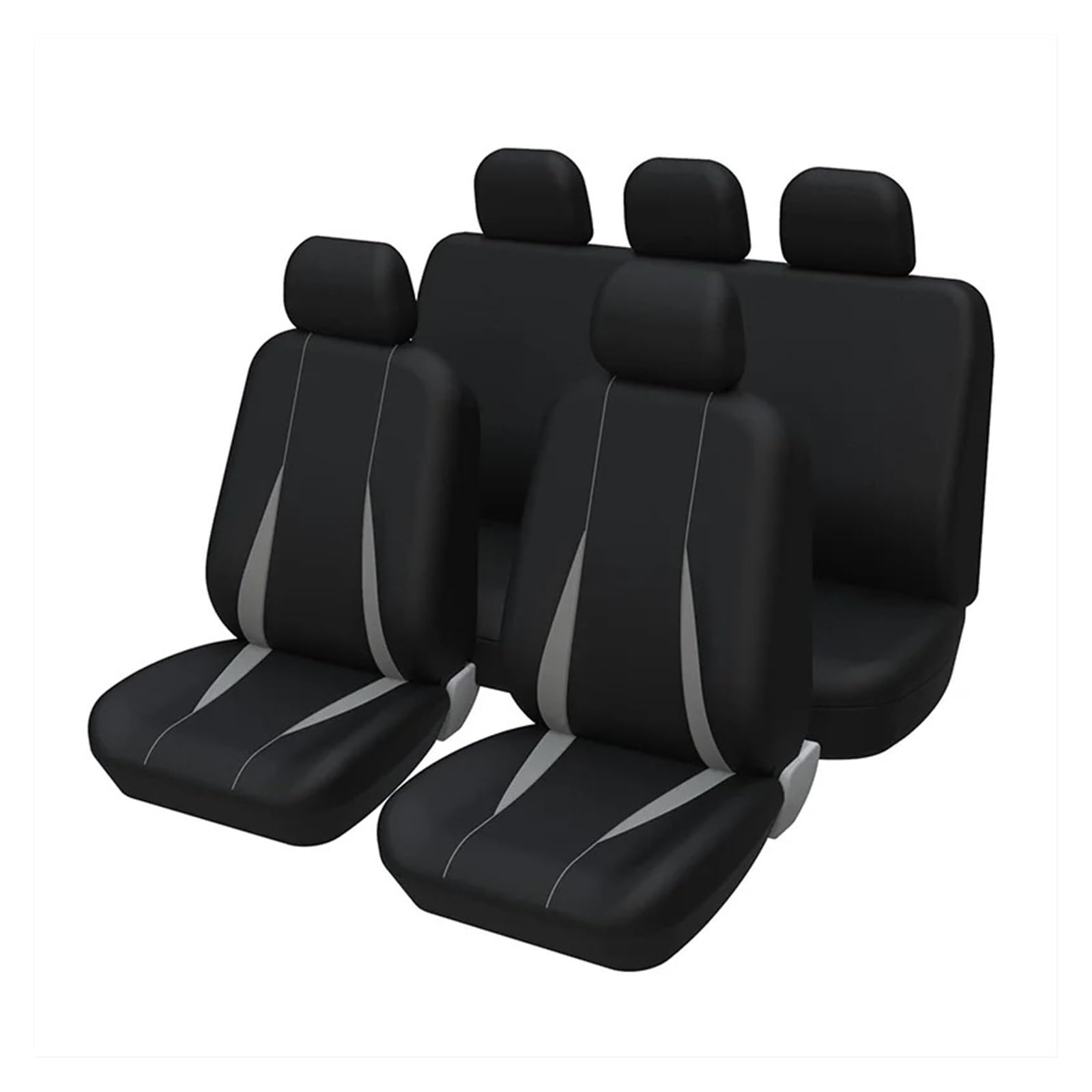 Vdifsvb Autositzbezüge Für Skoda Für Octavia Autositzbezüge Komplettset Universal Auto Sitzbezüge(Full Set Gray) von Vdifsvb