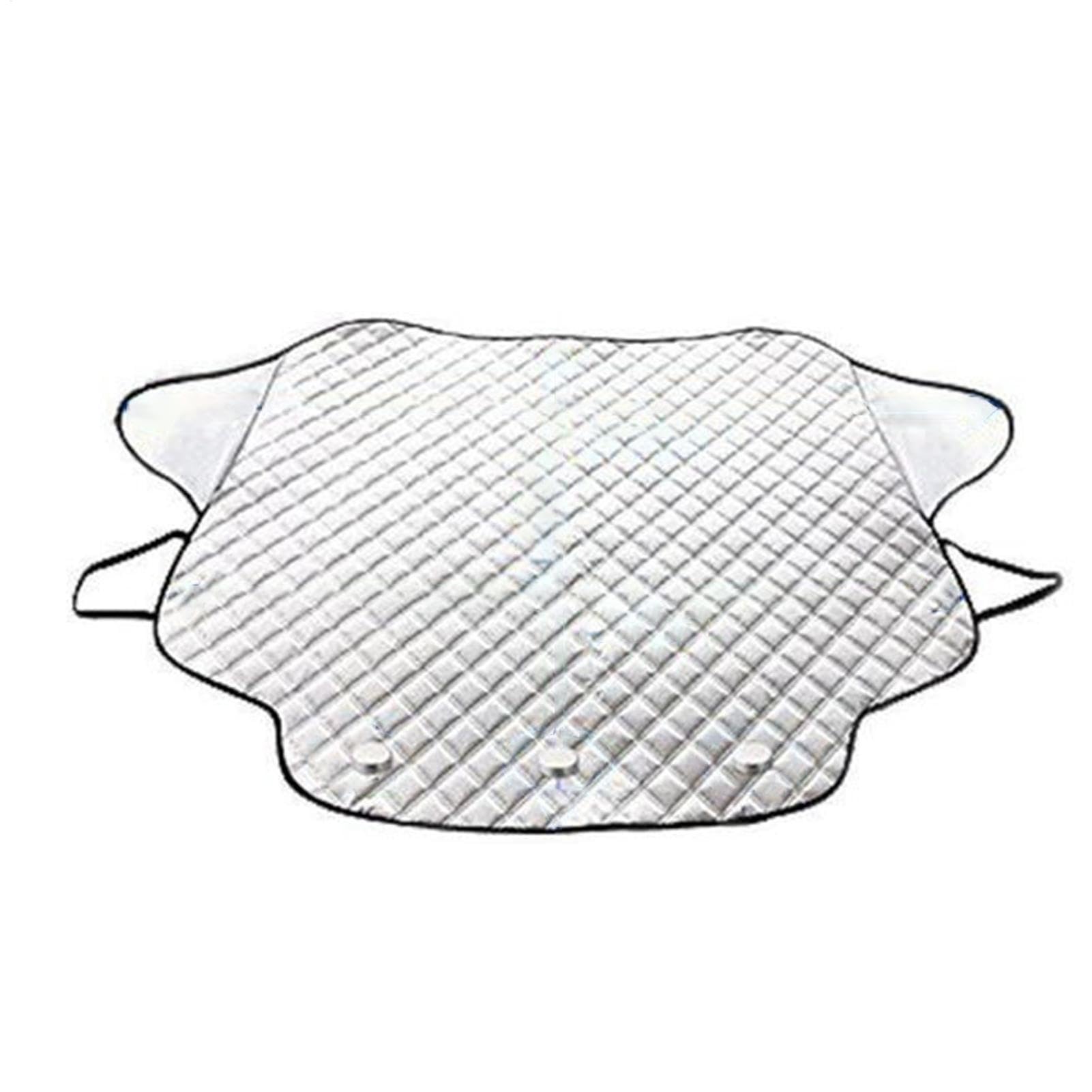 Windscreen Cover, Windshield Cover, Windshield Snow Cover, Ice Snow Frost Protection, Snow Ice Windshield Guard, Vehicle Windscreen Ice Protection 84.65x49.21x0.79 Inches for Vehicles von Veasbuu