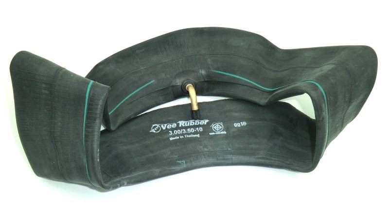 Schlauch 10 Zoll 3.50-10, 3.00-10 Winkelventil JS87 von Vee Rubber