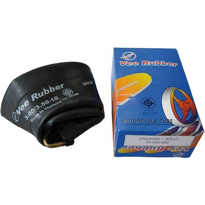 Vee Rubber Schlauch 130/90-15, TR87, Ventil 90° schwarz 130/90-15 Motorrad von Vee Rubber