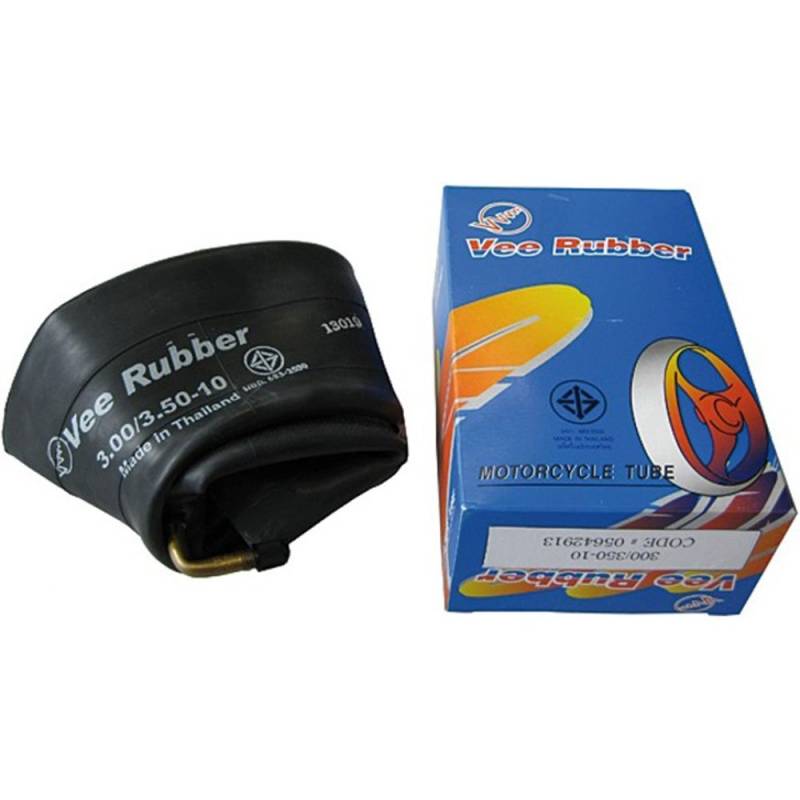 Vee Rubber Schlauch f. Motorrad + Roller 2.75 | 3.00 -14 Ventil: TR4 gerade von Vee Rubber