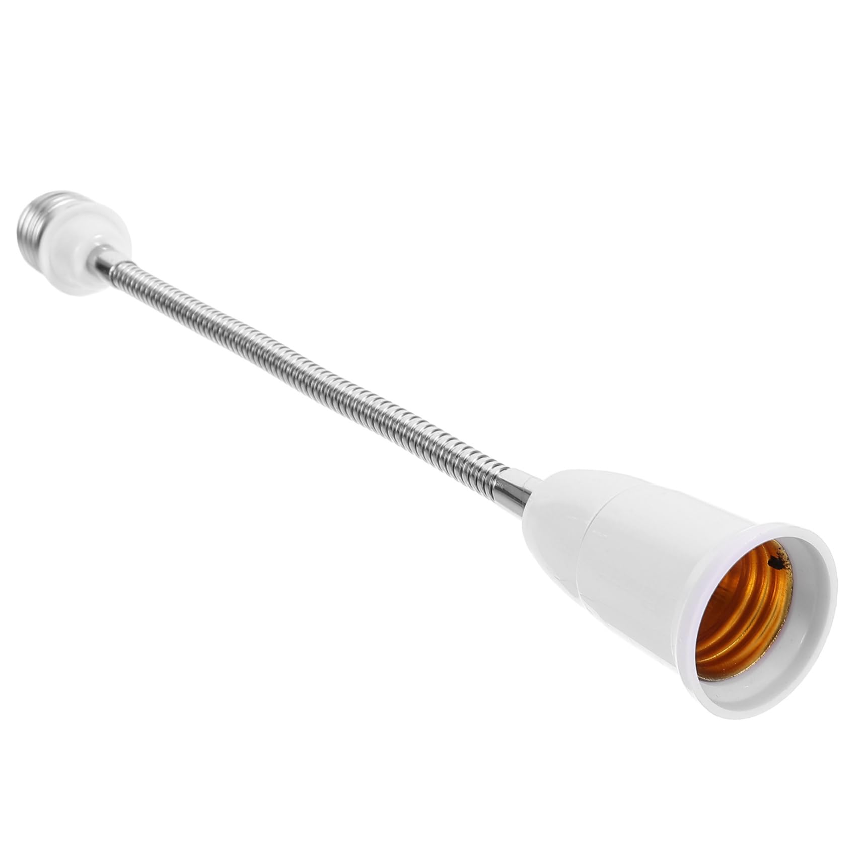 Veemoon Lampenfassung Verlängerung Lampensockel e27 birne Adapter für Lampenfassungen Adapter für Glühbirnen LED Schlauch Verlängerungskabel Lampenkopf 28c zum Kopf Stk Weiß von Veemoon