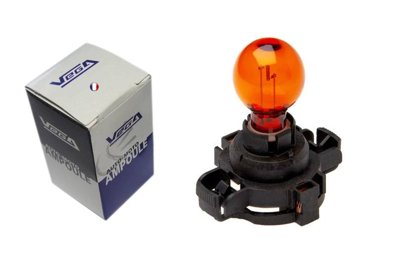 VEGA PY24W PGU20-4 24W 12190 Halogen-Blinklicht, Orange, 12 V von Vega