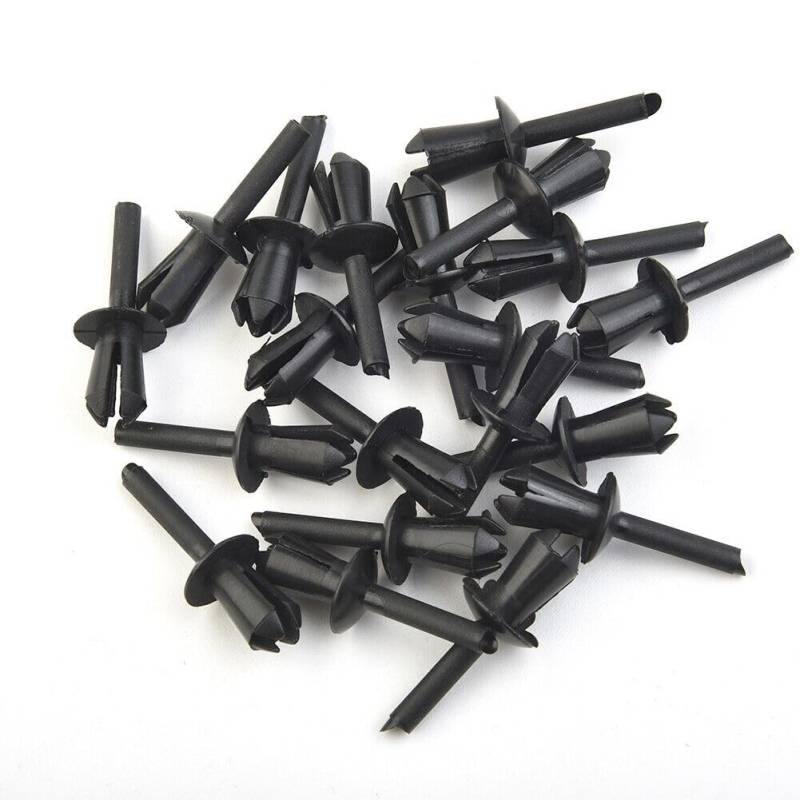 20x 5mm Plastik Clips Nieten Für Verzierungen, Radhausschale/Verkleidung (51-16-1-881-149, 51161881149, 51160154946, 51-16-0-154-946) von Clips Und Klammern