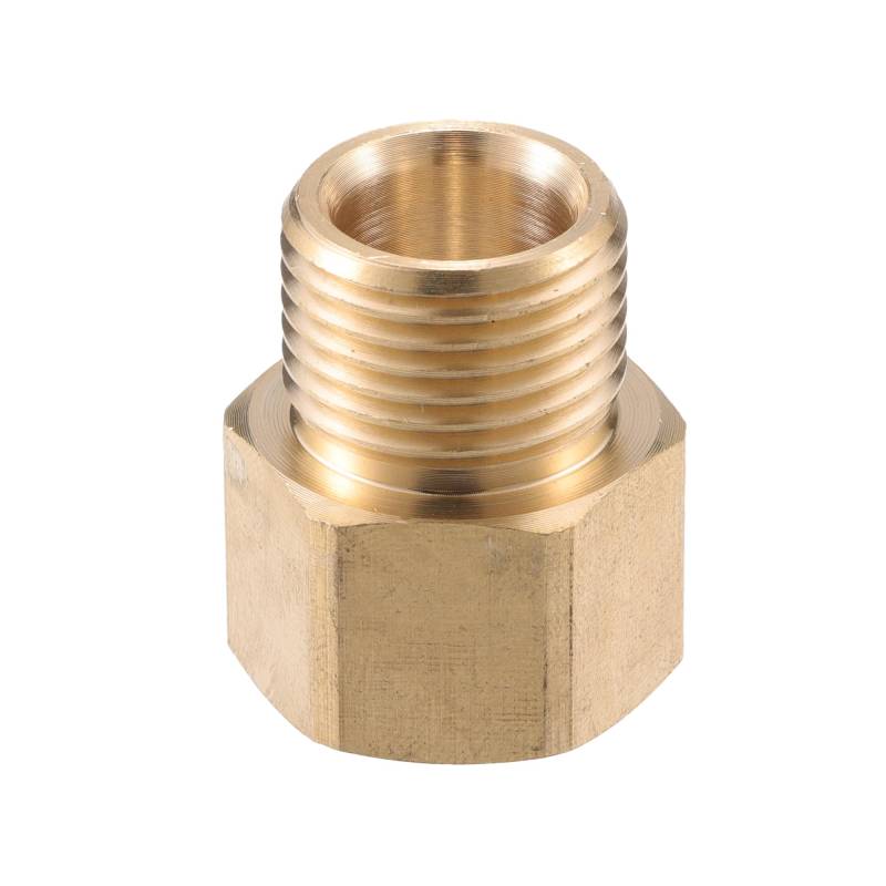 VekAuto Hochdruckreiniger-Anschluss, M22x1.5 weiblich zu G1/2" männlich Adapter aus Messing Schraubenschlauchanschluss Universal für Hochdruckreiniger in Kupferton von VekAuto