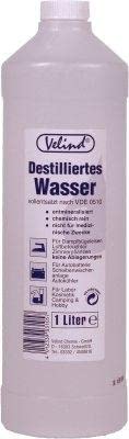 VELIND Destilliertes Wasser Destilliertes Wasser, Demineralisiertes Wasser 31057 von Velind