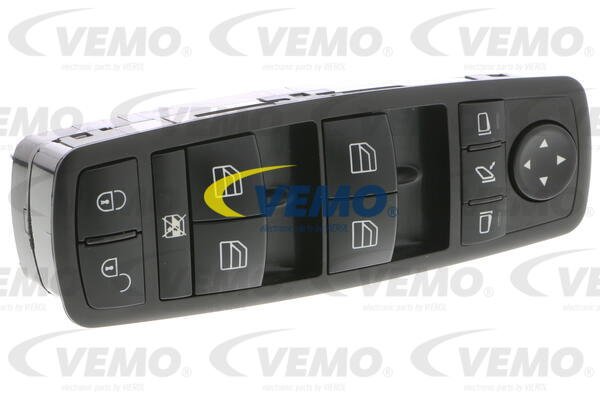 Schalter, Fensterheber vorne fahrerseitig Vemo V30-73-0224 von Vemo