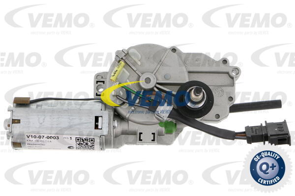 Wischermotor hinten Vemo V10-07-0003 von Vemo