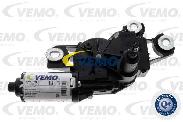 Wischermotor hinten Vemo V10-07-0051 von Vemo