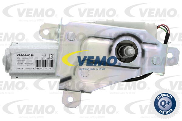 Wischermotor hinten Vemo V24-07-0028 von Vemo