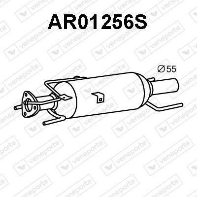 Ruß-/Partikelfilter, Abgasanlage Veneporte AR01256S von Veneporte