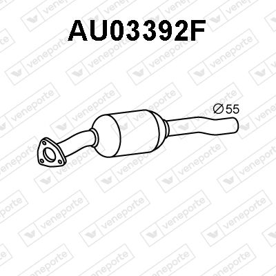 Ruß-/Partikelfilter, Abgasanlage Veneporte AU03392F von Veneporte