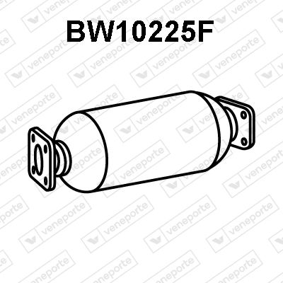 Ruß-/Partikelfilter, Abgasanlage Veneporte BW10225F von Veneporte