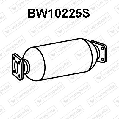 Ruß-/Partikelfilter, Abgasanlage Veneporte BW10225S von Veneporte