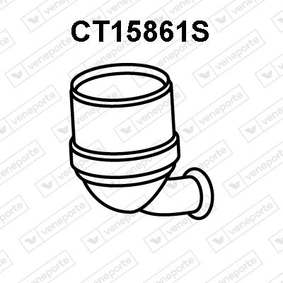 Ruß-/Partikelfilter, Abgasanlage Veneporte CT15861S von Veneporte