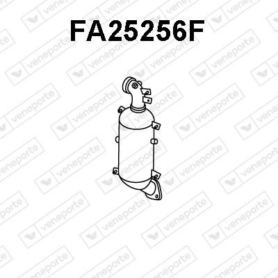 Ruß-/Partikelfilter, Abgasanlage Veneporte FA25256F von Veneporte